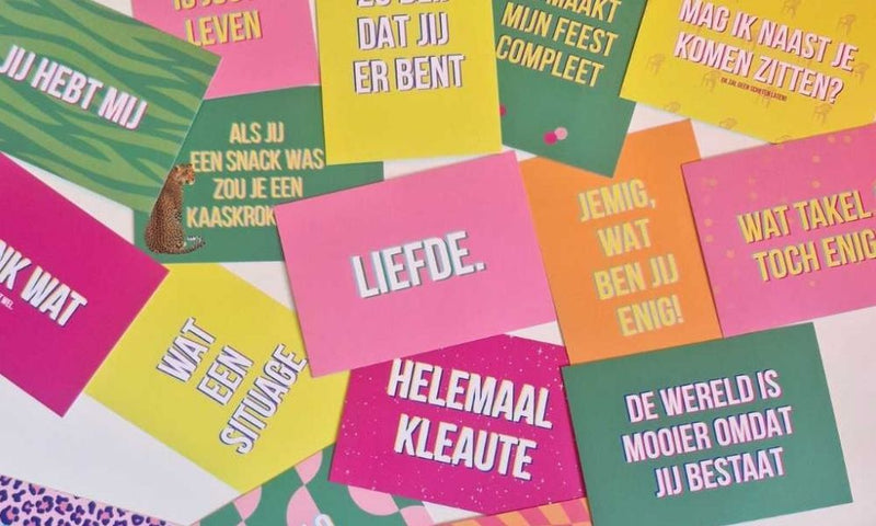 Schrijven en plakken