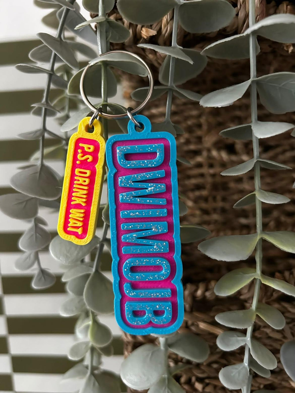 Sleutelhanger DWIMOJB - P.S. drink wat