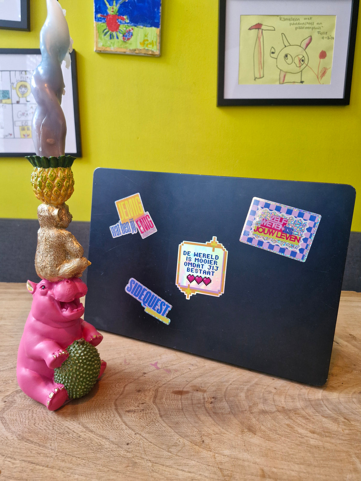 Pixiedust sticker Jemig wat ben jij enig