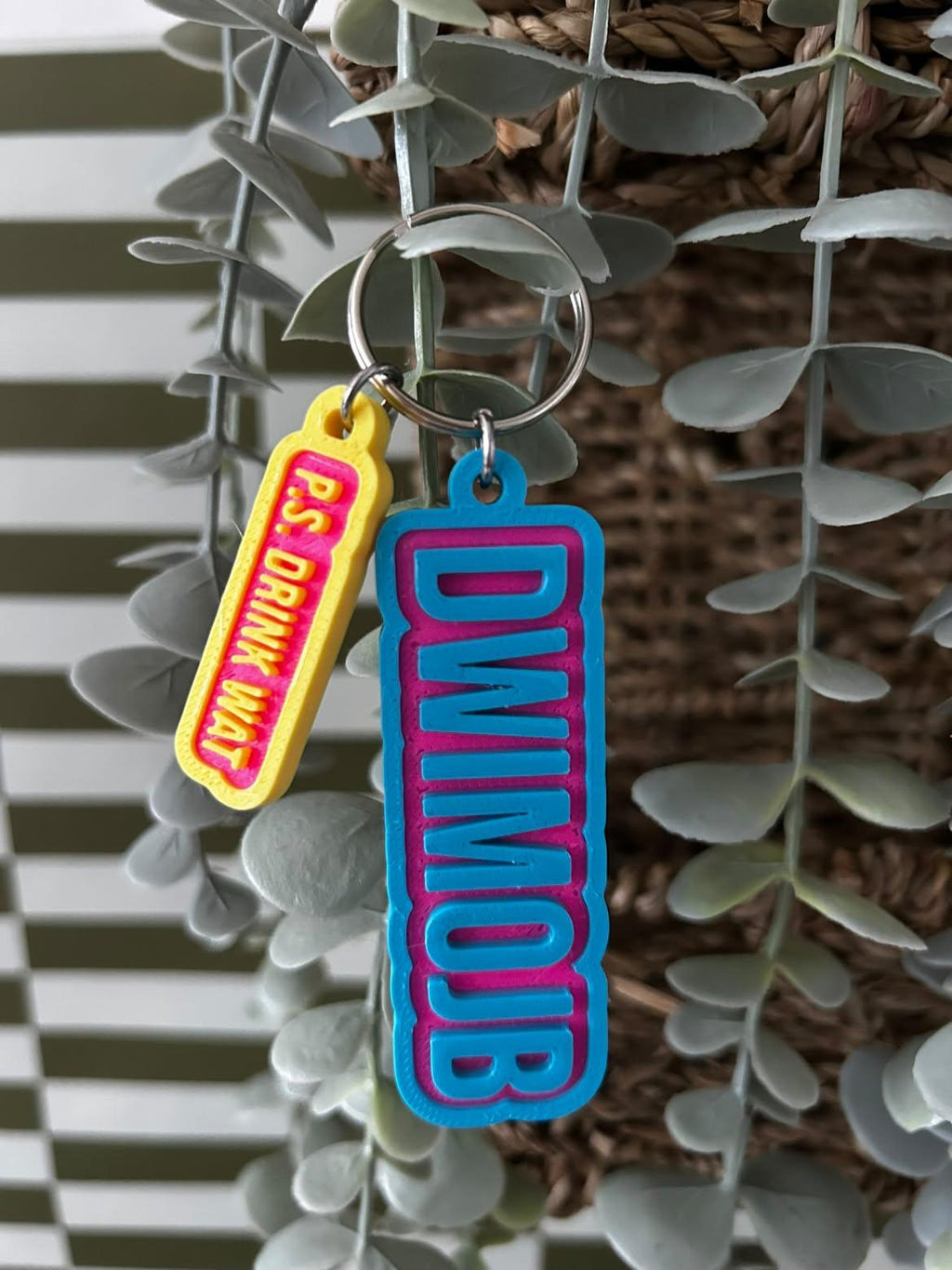 Sleutelhanger DWIMOJB - P.S. drink wat